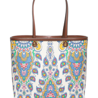 Bolsa Feminina Essential Printed Canvas - Branco