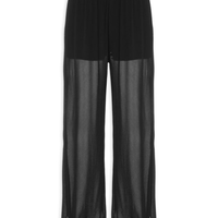 Calça Feminina Nó Lateral - Preto