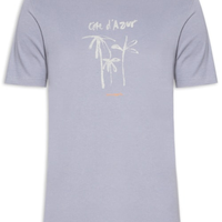 Camiseta Masculina Estampa Cote D'azur - Azul
