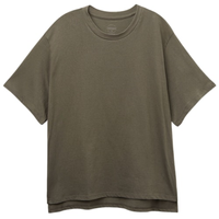 Blusa De Manga Curta Boxy Fit Em Algodão - Marrom