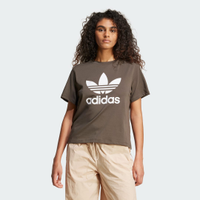 Camiseta Boxy Adicolor Trefoil Mulher adidas
