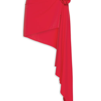 Saia Swim Bottom - Vermelho