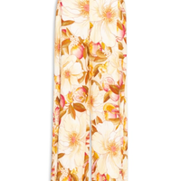Calça Feminina Romance de Flor - Amarelo