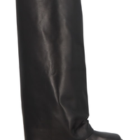 Bota Feminina Cano Alto Grease - Preto