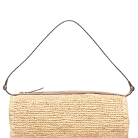 Bolsa Feminina Mini Taru Raffia Bag - Bege