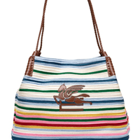 Bolsa Feminina Shopping Libra M Trimming - Azul