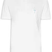 Camiseta Masculina Manga Curta Gola Careca Double Oceans Mc - Branca
