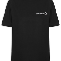 Camiseta Feminina Disney Cinderella - Preto