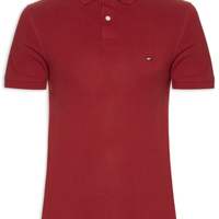 Polo Masculina 1985 Regular Fit Em Algodão - Vermelho