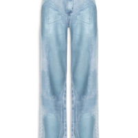 Calça Feminina Jeans Raquel Wide Leg - Azul