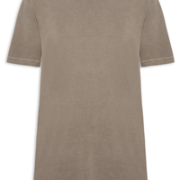 Camiseta Masculina Oversized Heavy Stone - Marrom