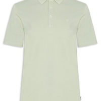 Polo Masculina Regular Fit Logo Bordado - Verde