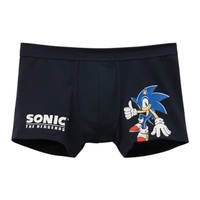 Cueca Boxer Sonic Em Algodão Supima - Azul