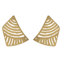 Brinco Feminino Waves On - Dourado