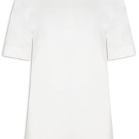 Camiseta Malha Manga Curta - Branco