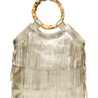 Bolsa Feminina Naomi Napa Soft Metalizado - Dourado