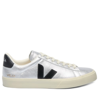 Tênis Feminino Campo Leather - Prateado