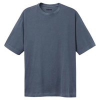 Camiseta Over Washed Collection - Azul