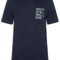 Camiseta Masculina Estampada The Dog Day - Azul