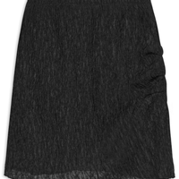 Saia Curta Texturizada - Preto