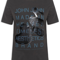 Camiseta Masculina Aqua Base - Preto