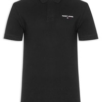 Polo Masculina Regular Fit Linear - Preto