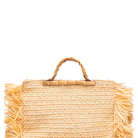 Bolsa Feminina Talita Crochet - Bege