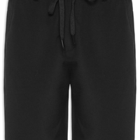 Bermuda Masculina Alfaiataria Cós Elástico - Preto