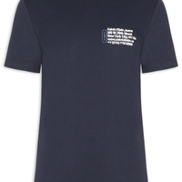 Camiseta Masculina Ny Adress - Azul