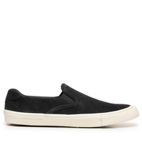 Tênis Masculino Bossanova Camurça Slip-On - Preto