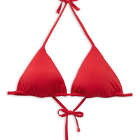 Parte De Cima De Biquíni Cortininha Indonésia - Vermelho
