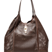 Bolsa Feminina Grande Couro Panamá - Marrom