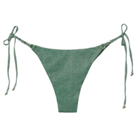 Calcinha De Biquíni Brasileira Golden Gleam - Verde