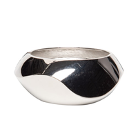 Bracelete Feminino Orgânico - Prateado