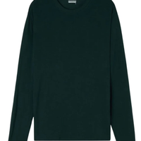 Camiseta De Manga Comprida Soft Silk - Verde