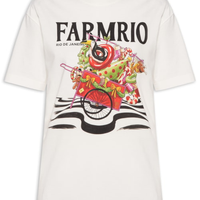 Camiseta Media Papai Noel Da Praia - Branco