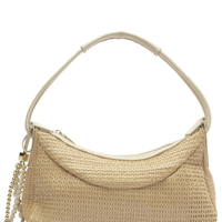 Bolsa Feminina Ráfia - Bege