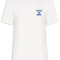 Camiseta Masculina Estampada Tutto Va Bene - Branco