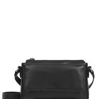 Bolsa Feminina Tiracolo Liah Couro - Preto