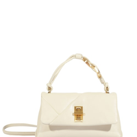Bolsa Feminina Tiracolo Pequena Couro - Branco