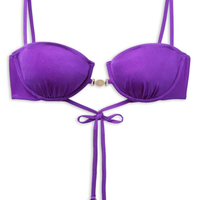 Parte De Cima De Biquíni Balconette Minimal Fit - Roxo