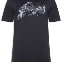 Camiseta Masculina Manga Curta Gola Careca C-Thompson - Azul
