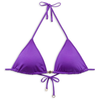 Parte De Cima De Biquíni Cortininha Minimal Fit - Roxo