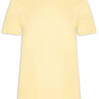 Camiseta Masculina Manga Curta Cores - Amarelo