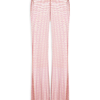 Calça Flare Feminina Tule Geo - Rosa