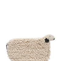 Bolsa Feminina Dolly Beaded Clutch - Off White