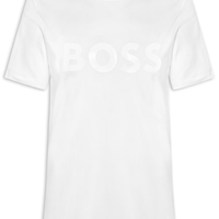 Camiseta Masculina Manga Curta Gola Careca Mirror Iconic - Branco