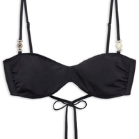 Parte De Cima De Biquíni Faixa Minimal Fit - Preto