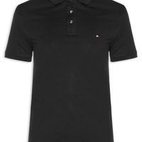 Polo Masculina Im 1985 Slim Fit - Preto