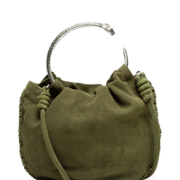 Bolsa De Chamois Mini Metal Snake - Verde